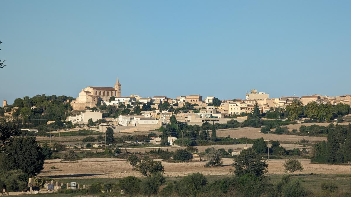 Vista principal de Santa Margalida